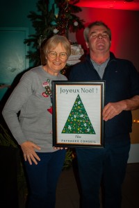 Arbre de Noël 2022, réalisation Paysages Conseil