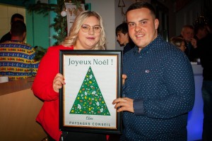 Arbre de Noël 2022, réalisation Paysages Conseil