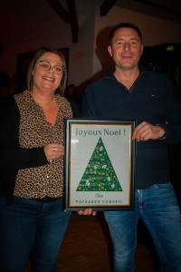 Arbre de Noël 2022, réalisation Paysages Conseil