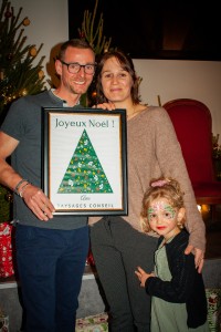 Arbre de Noël 2022, réalisation Paysages Conseil