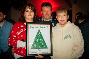 Arbre de Noël 2022, réalisation Paysages Conseil