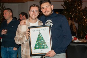 Arbre de Noël 2022, réalisation Paysages Conseil