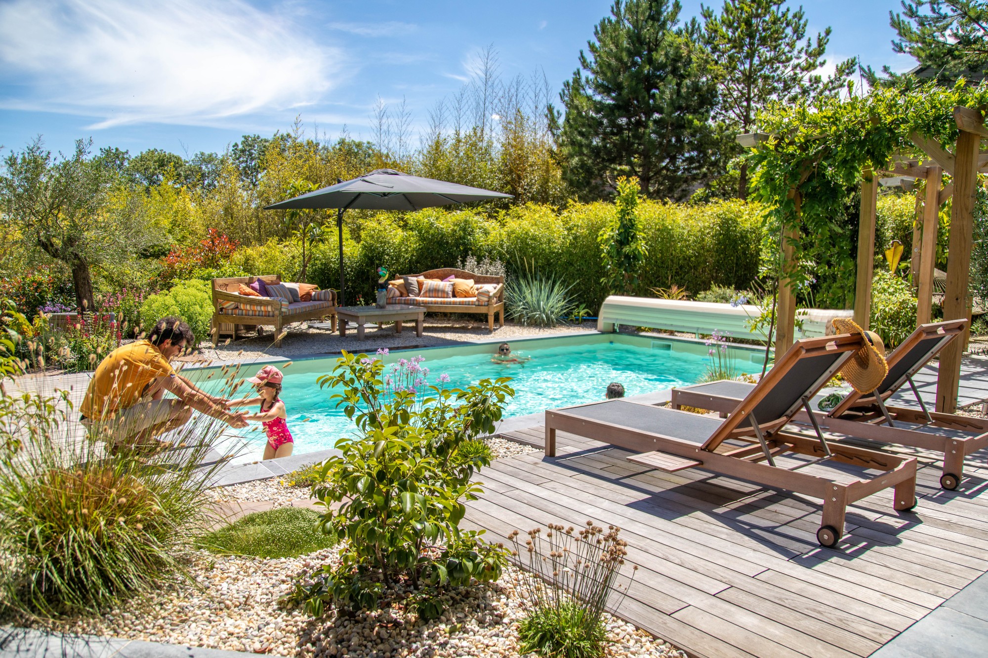 Aménagement de piscine proche de Caen
