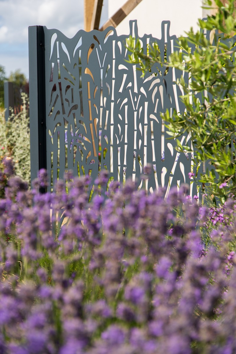 Clôture en aluminium