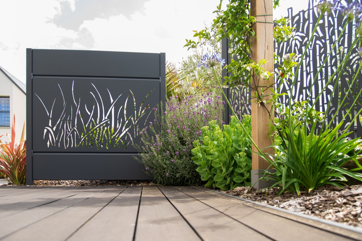 Clôture en aluminium