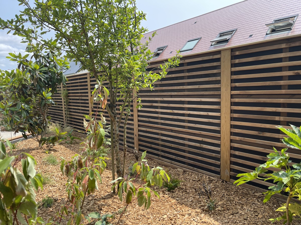 Clôture en bois
