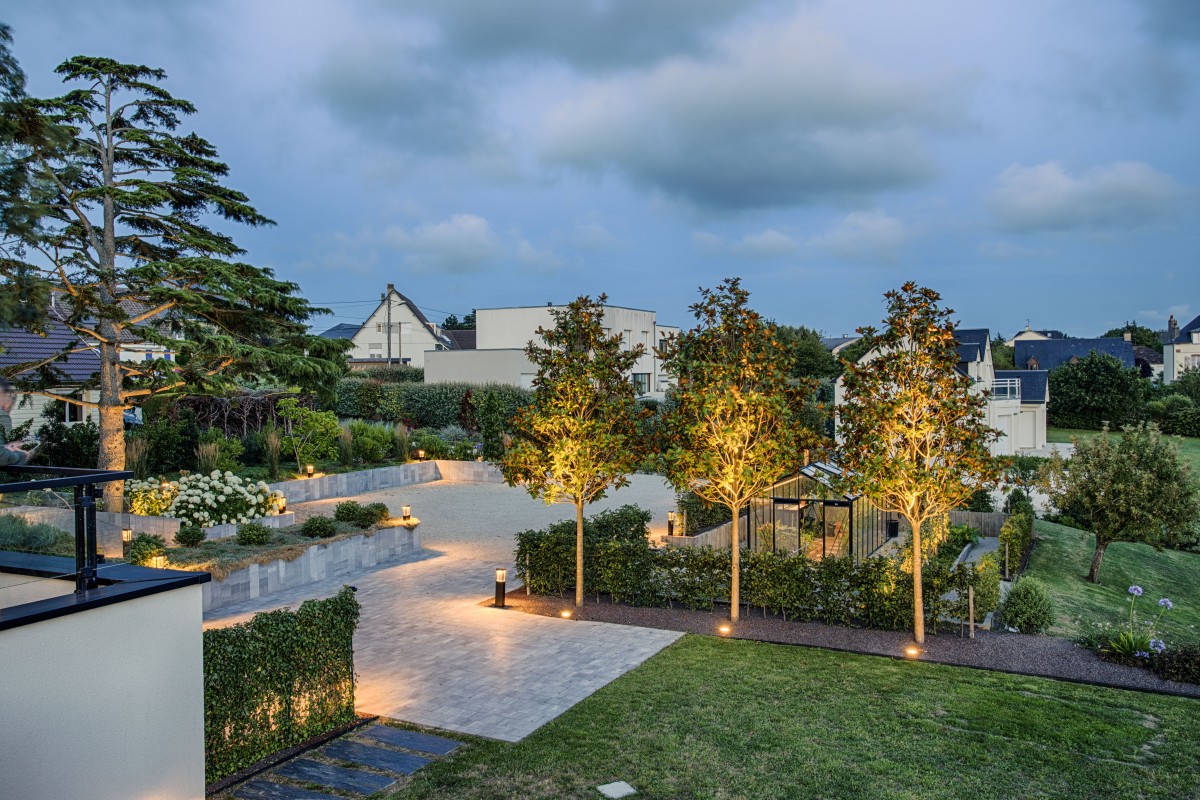 Éclairage extérieur de terrasse