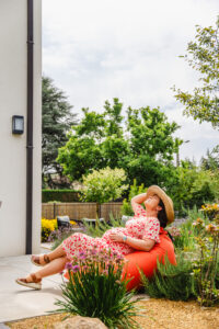 Jardin d&rsquo;une maison contemporaine dans l&rsquo;Orne, réalisation Paysages Conseil