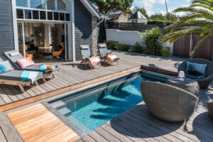 Mini piscine, réalisation Paysages Conseil